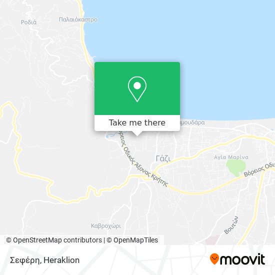 Σεφέρη map