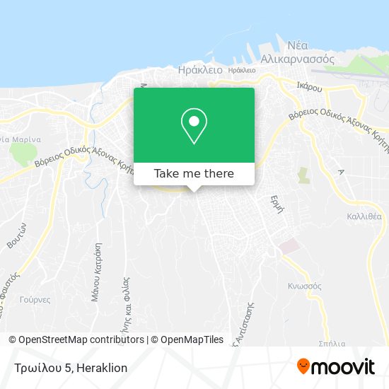 Τρωίλου 5 map