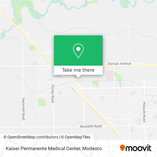 Kaiser Permanente Medical Center map
