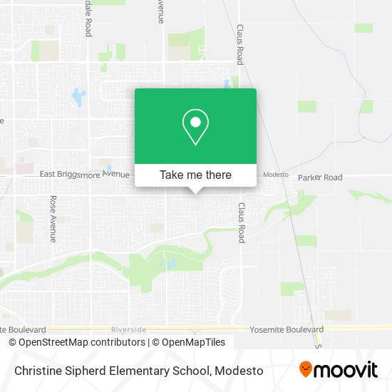 Christine Sipherd Elementary School map