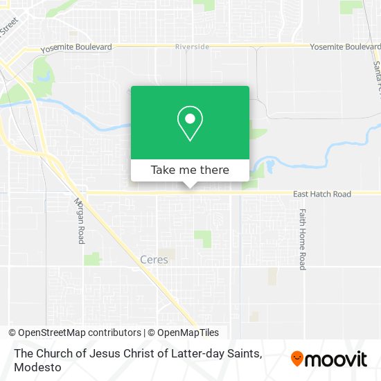 The Church of Jesus Christ of Latter-day Saints map
