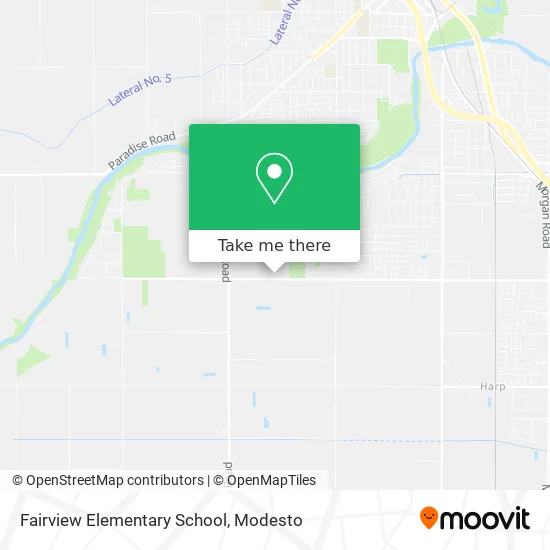Fairview Elementary School map