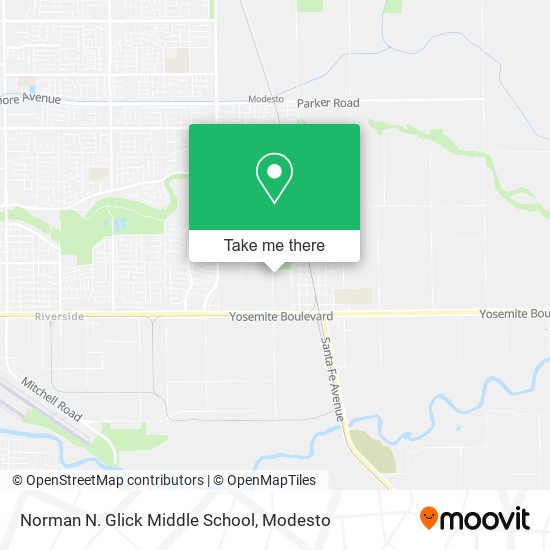 Norman N. Glick Middle School map