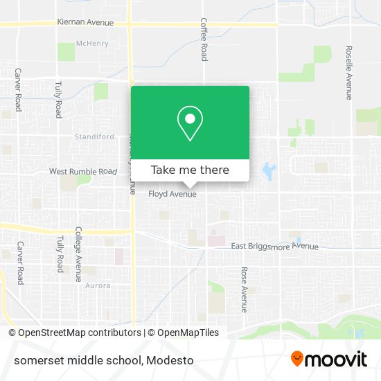 somerset middle school map