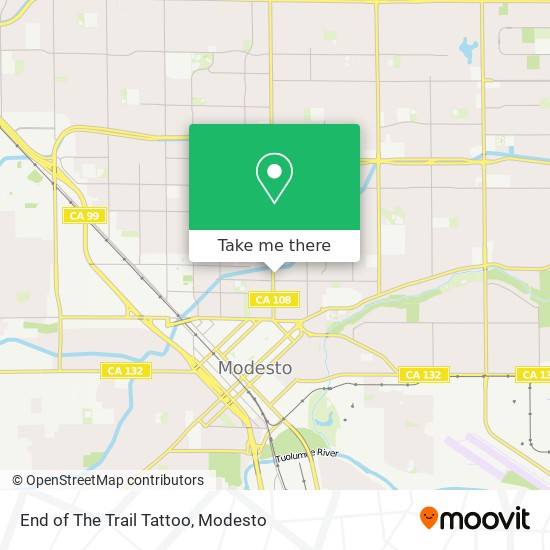 How To Get To End Of The Trail Tattoo In Modesto By Bus Moovit