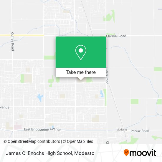 James C. Enochs High School map