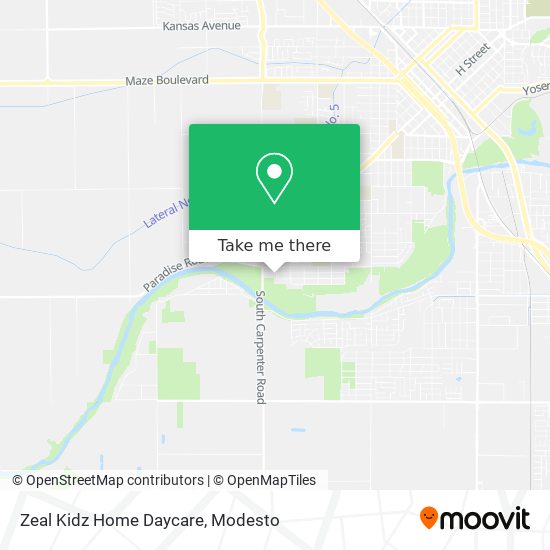 Zeal Kidz Home Daycare map