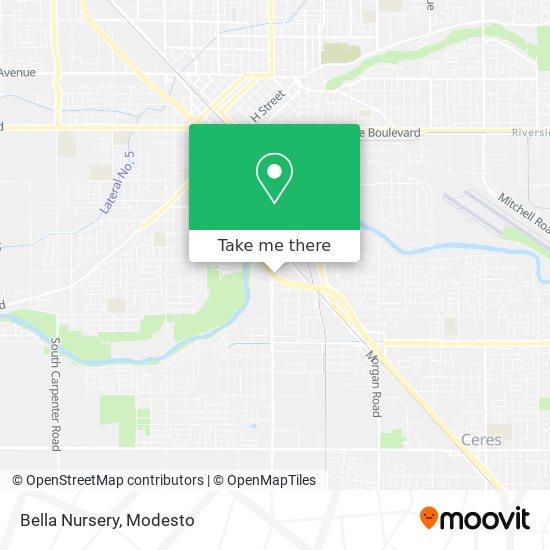 Mapa de Bella Nursery
