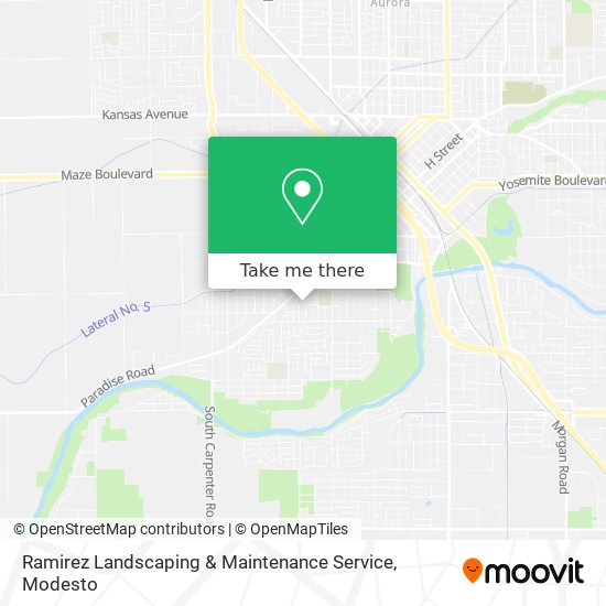 Ramirez Landscaping & Maintenance Service map