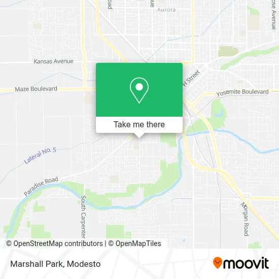 Marshall Park map