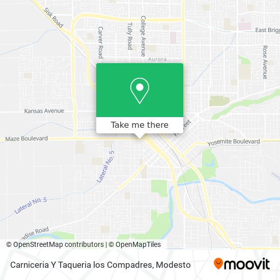 Mapa de Carniceria Y Taqueria los Compadres