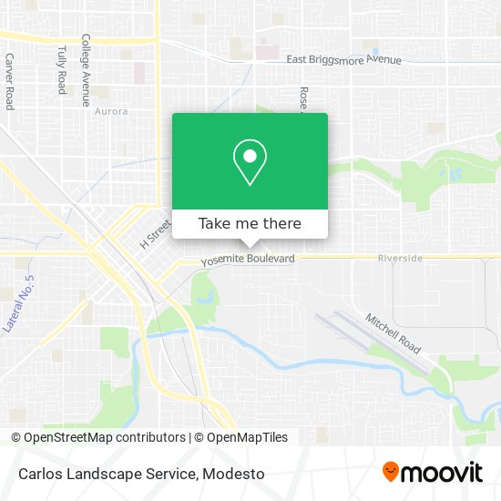 Mapa de Carlos Landscape Service