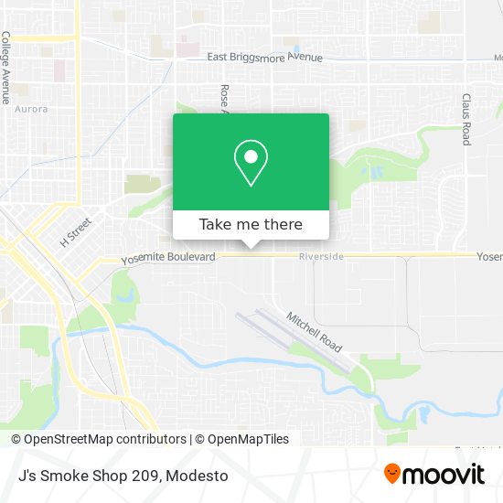 Mapa de J's Smoke Shop 209