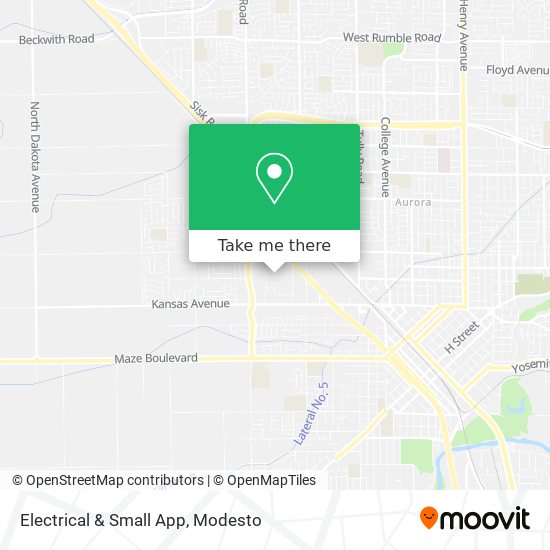 Electrical & Small App map