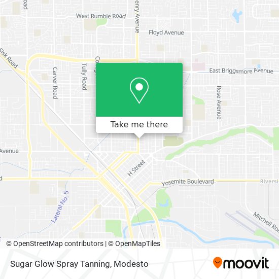 Sugar Glow Spray Tanning map