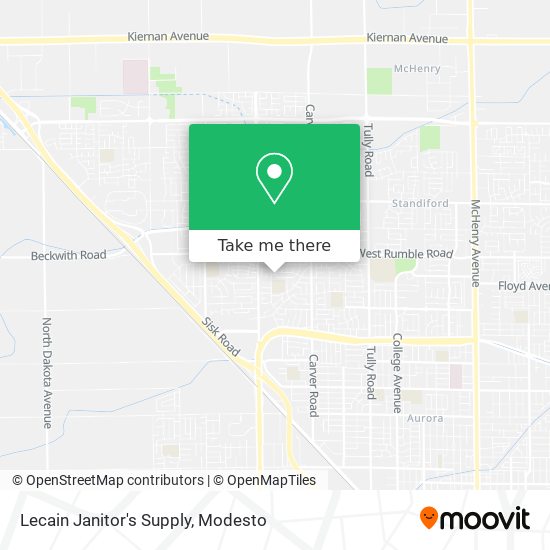 Mapa de Lecain Janitor's Supply