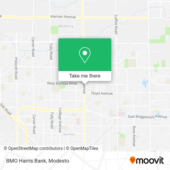 BMO Harris Bank map