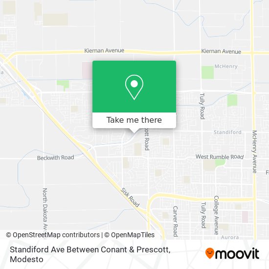 Mapa de Standiford Ave Between Conant & Prescott