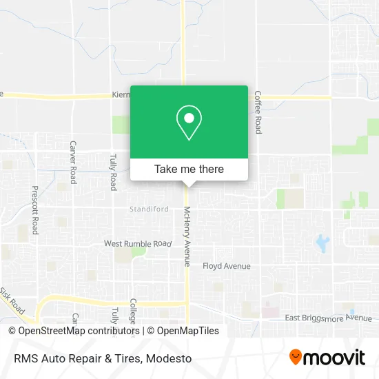 RMS Auto Repair & Tires map