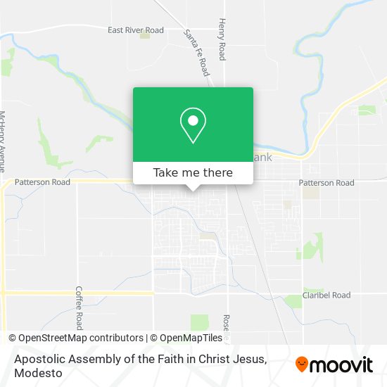 Mapa de Apostolic Assembly of the Faith in Christ Jesus