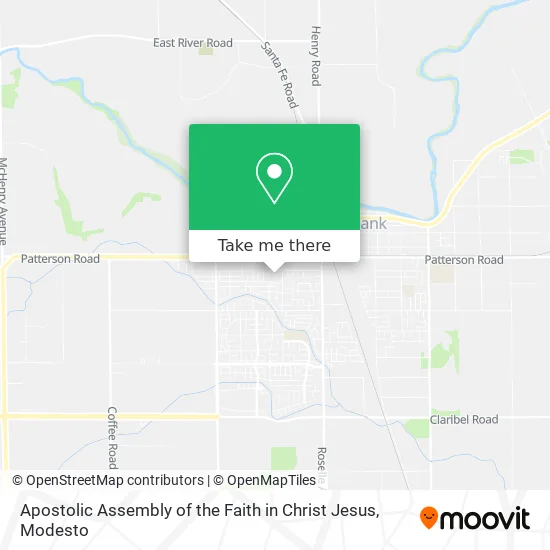 Apostolic Assembly of the Faith in Christ Jesus map