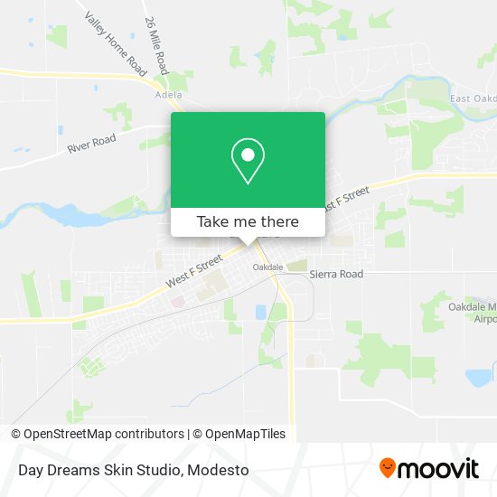 Mapa de Day Dreams Skin Studio