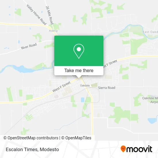 Escalon Times map