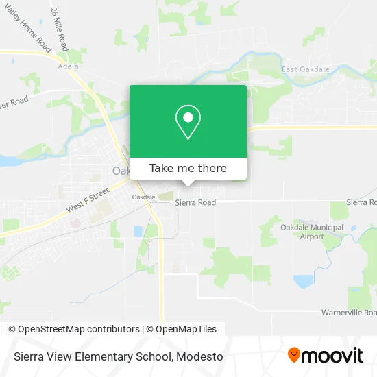 Sierra View Elementary School map