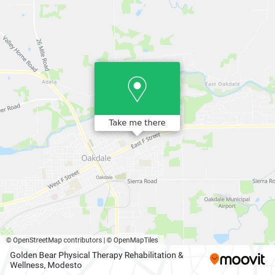 Golden Bear Physical Therapy Rehabilitation & Wellness map