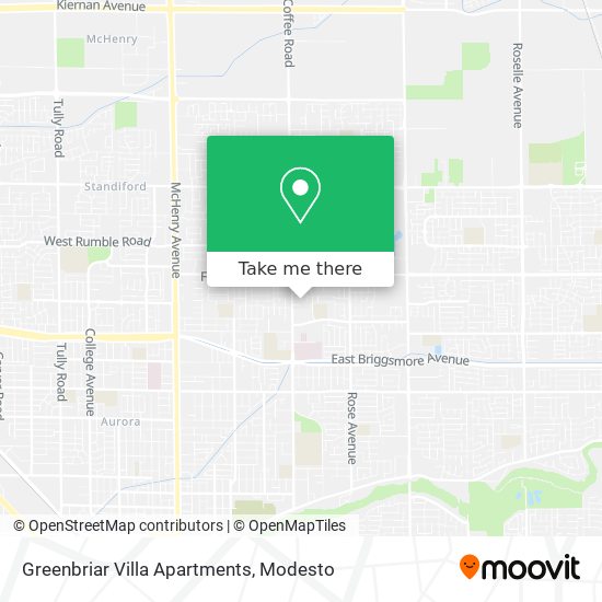 Greenbriar Villa Apartments map