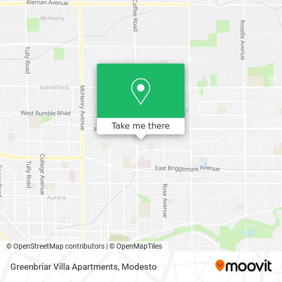 Mapa de Greenbriar Villa Apartments