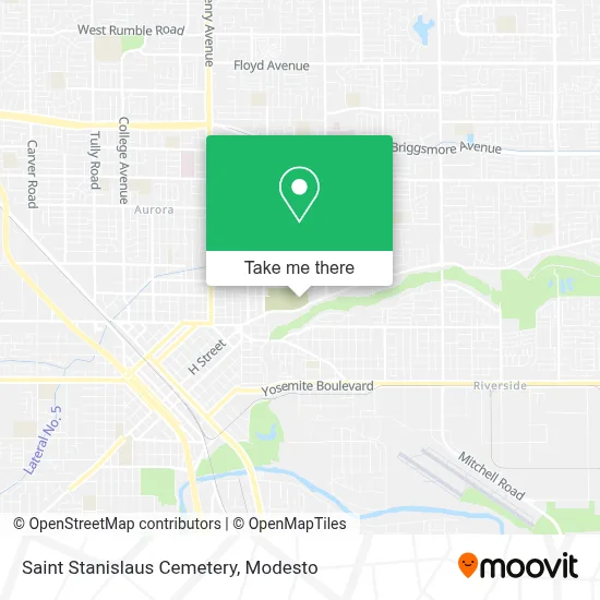Saint Stanislaus Cemetery map