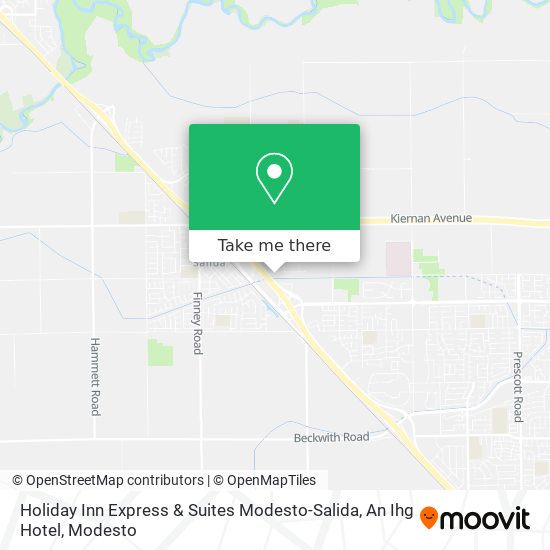 Holiday Inn Express & Suites Modesto-Salida, An Ihg Hotel map