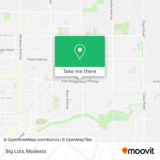 Big Lots map