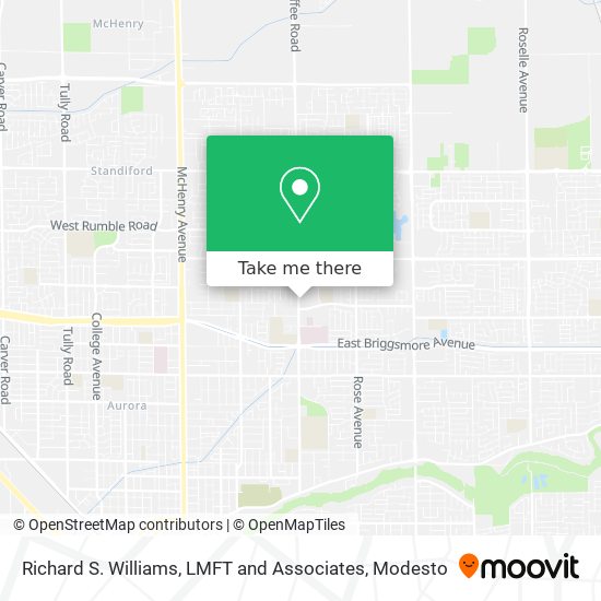 Richard S. Williams, LMFT and Associates map