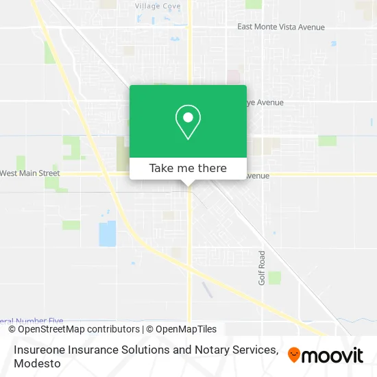 Insureone Insurance Solutions and Notary Services map
