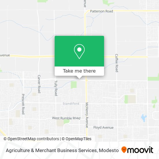 Agriculture & Merchant Business Services map