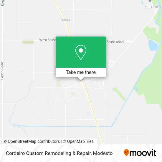 Cordeiro Custom Remodeling & Repair map