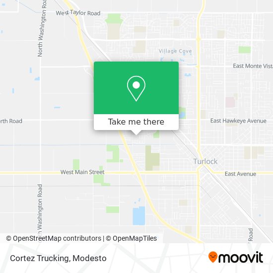 Cortez Trucking map