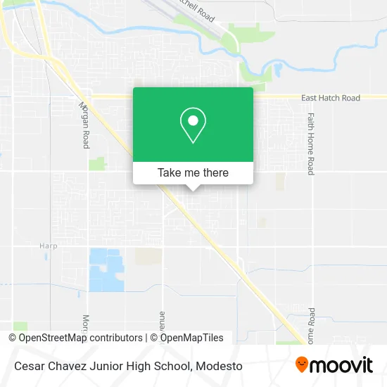 Cesar Chavez Junior High School map