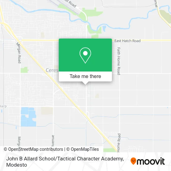 Mapa de John B Allard School / Tactical Character Academy