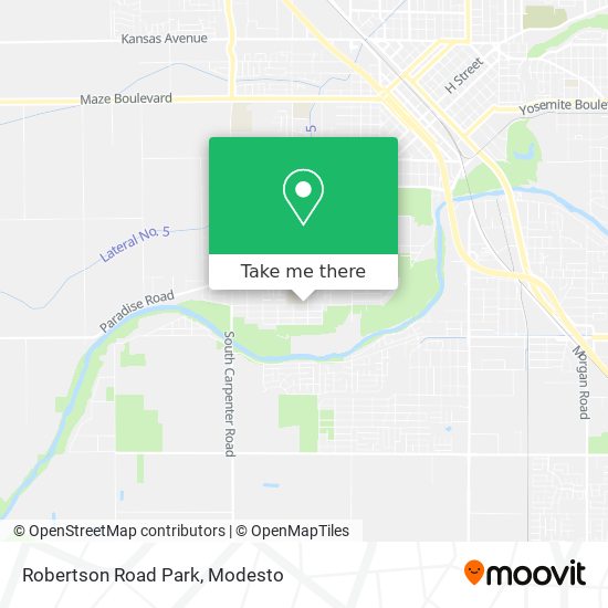 Robertson Road Park map
