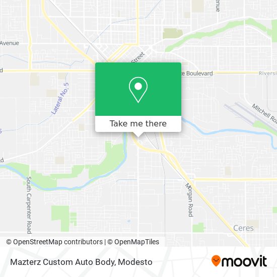 Mazterz Custom Auto Body map