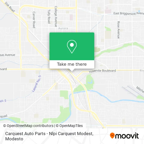 Carquest Auto Parts - Nlpi Carquest Modest map