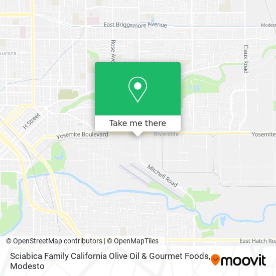 Sciabica Family California Olive Oil & Gourmet Foods map