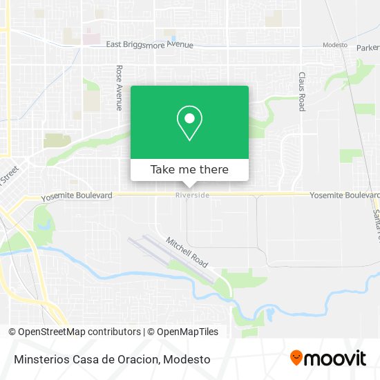 Minsterios Casa de Oracion map