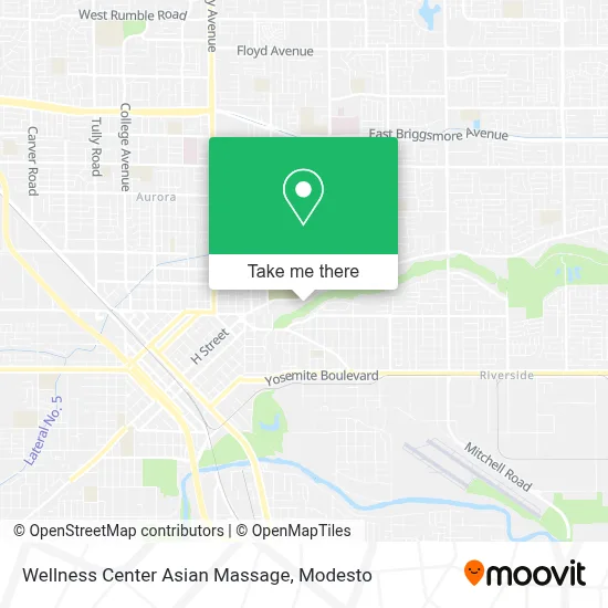 Wellness Center Asian Massage map