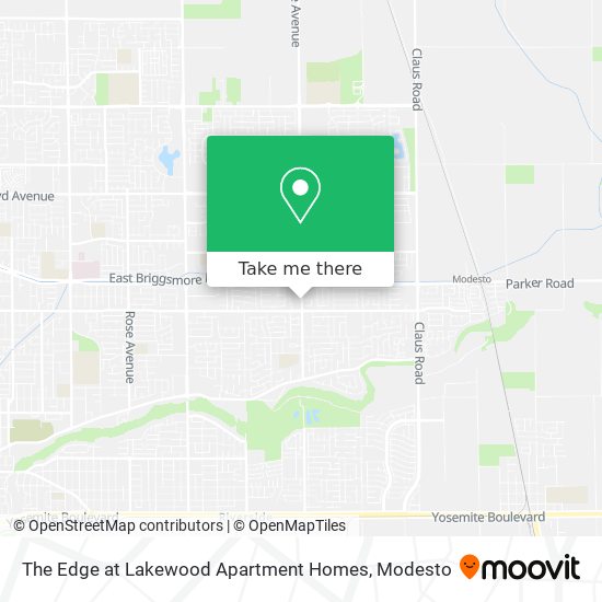 Mapa de The Edge at Lakewood Apartment Homes