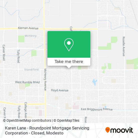 Karen Lane - Roundpoint Mortgage Servicing Corporation - Closed map