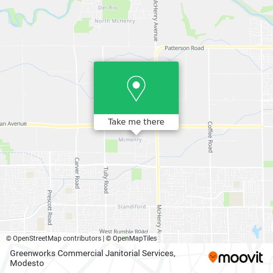 Greenworks Commercial Janitorial Services map